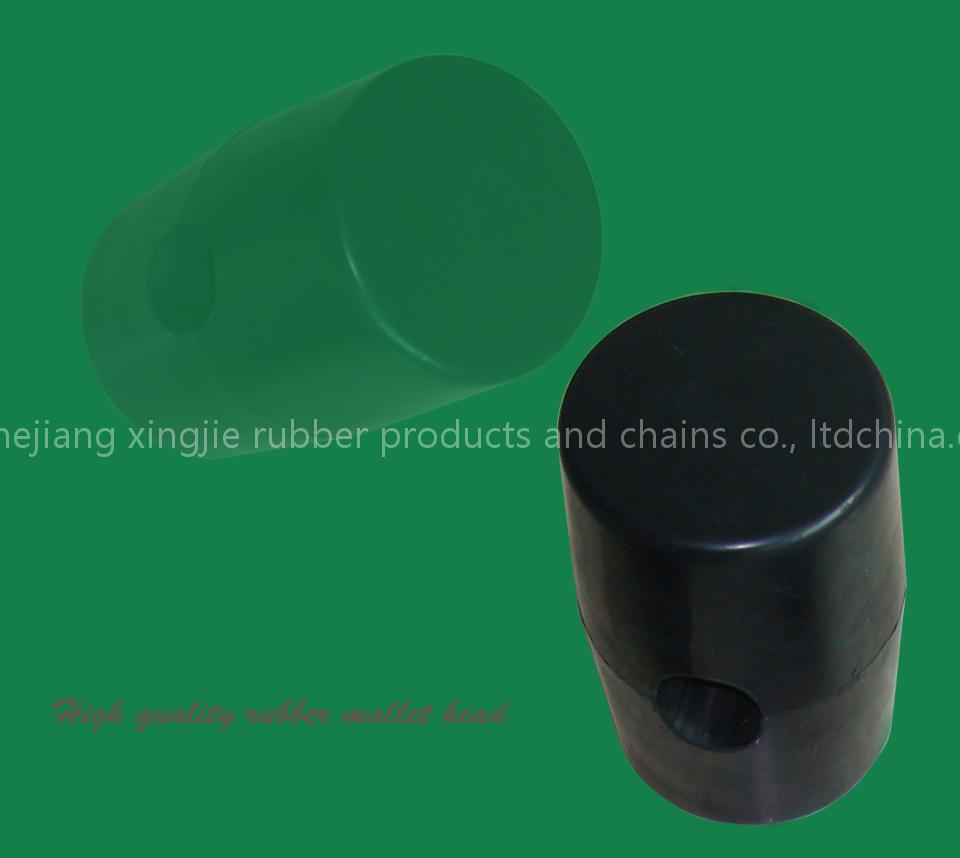 Natural rubber hammerhead, rubber peen