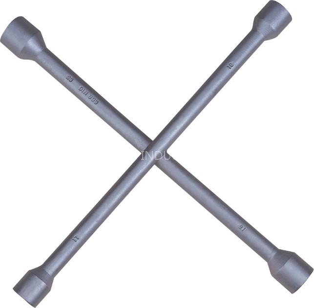 Cross rim wrench