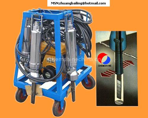 Hydraulic rock and concrete splitter
