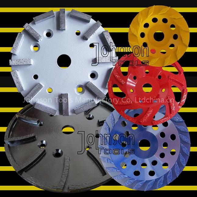 Diamond grinding wheel for concrete