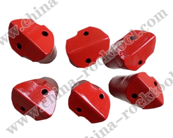 tapered chisel bit