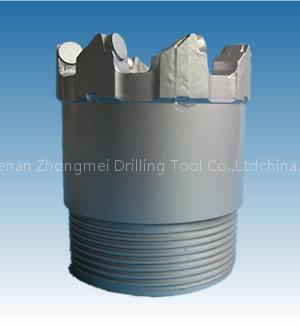 PDC arc pillar bit