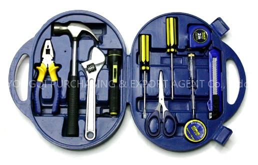 Twelve pcs hardware tool set
