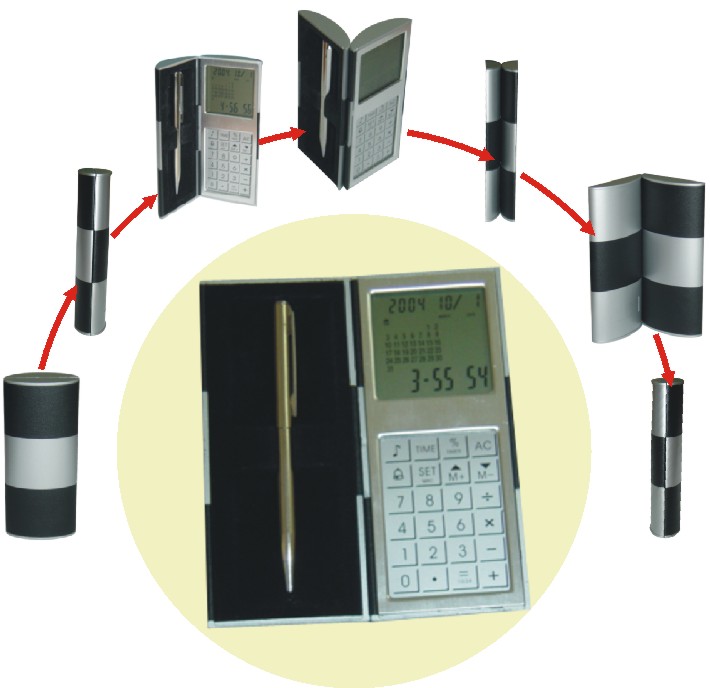 China (Mainland) Magic Touch Panel Calendar And Calculator