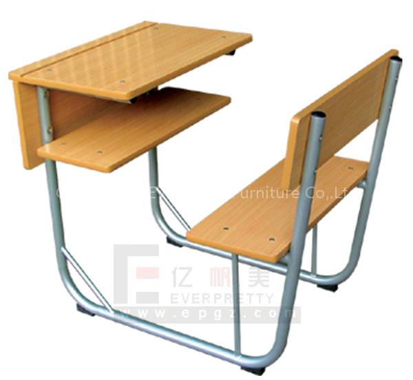 student desk and chair,single desk and chair,metal desk and chair,school desk and chair