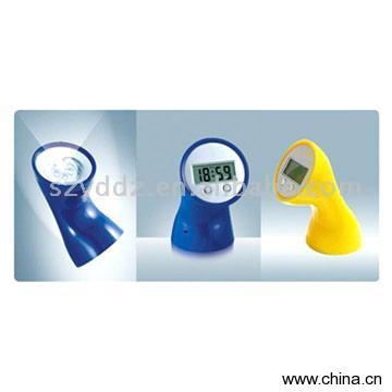 LCD Calendar LED Flashing torch