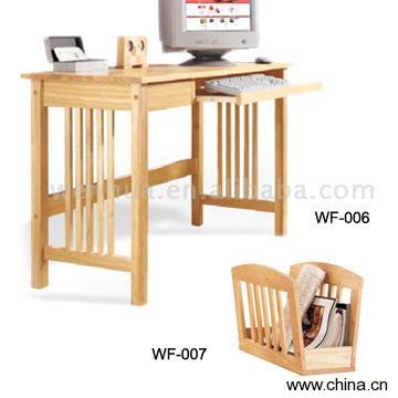 Wooden Computer Desk