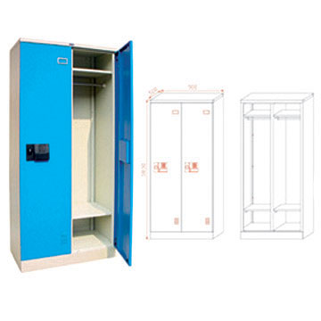 Steel Wardrobe Cabinet