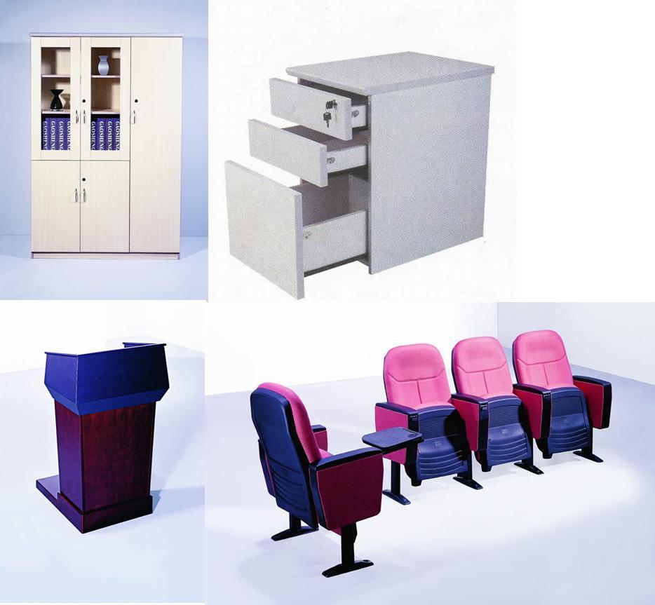 Hong Kong Filing Cabinet, Podium, Show Chairs