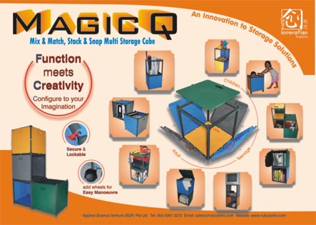 Singapore Magic Q - Multi Storage Cube
