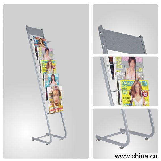 L Shape Metal Literature Stand / Dispenser