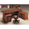 Executive Table, Bookcase, Partition