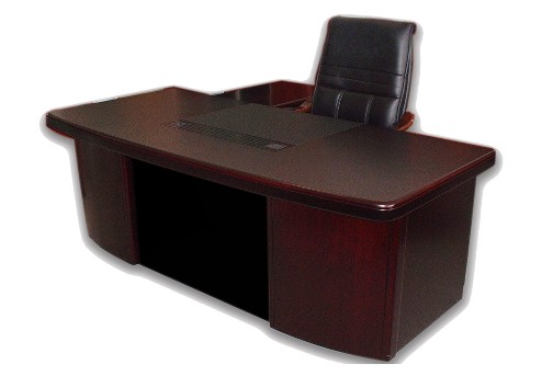 United Arab Emirates Managerial Office Desk With Return