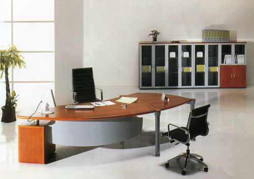 China (Mainland) Executive Office Desk And Bookcase