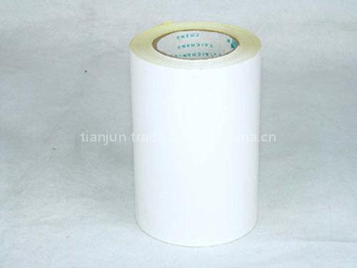 Self-adhesive coated paper