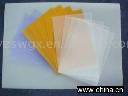 PP Colorful Transparent Matte Sheet