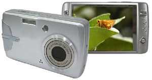 digital cameras with 7.0M CCD sensor and 3.0 inch LCD