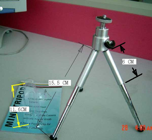 China (Mainland) Mini Camera Tripod