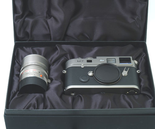 Japan Leica M7 50th Anniversary Titanium Kit IN BOX