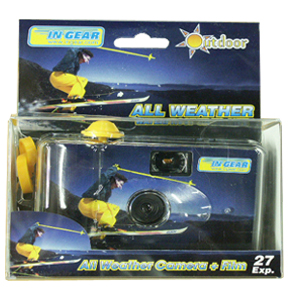 United States Closeout Waterproof Disposable Camera 27 Exposures 400asa