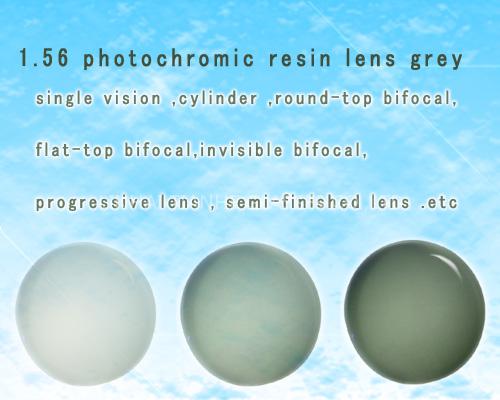 1.56 photochromic resin lens