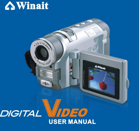 China (Mainland) 6.6 Mega Pixels Digital Video Camera With MP3 (DV685)