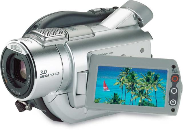 United States Sony Handycam DCR-DVD405 DVD Digital Camcorder