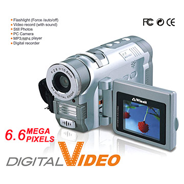 United States Sell 6.6M Pixel Digital Video Camera with MP3 / MP4