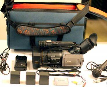 Italy Panasonic Dvx-100a 24p 3ccd Camcorder Ag Dvx100a Minidv