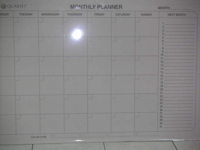 Mexico Monthly Planner Board