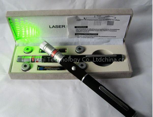 green laser pointer