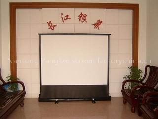 Business portable projector screen
