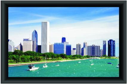 Plain Metallic Screen