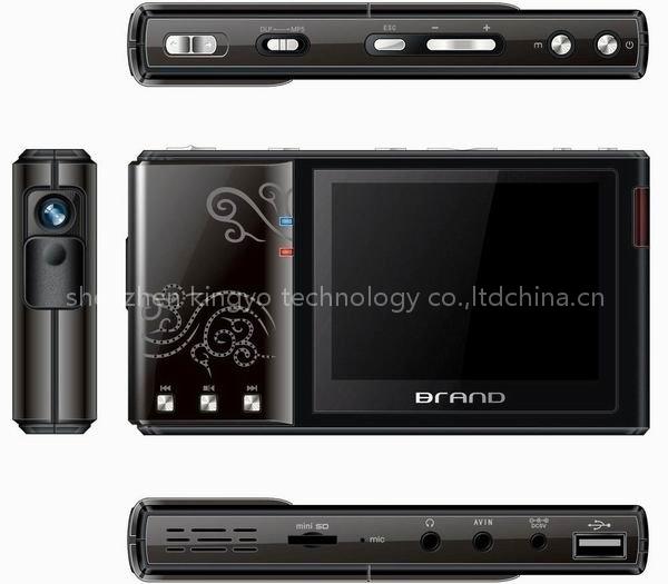 portable projector with 3.5inch TFT LCD, 1.3M resolution,12lumens
