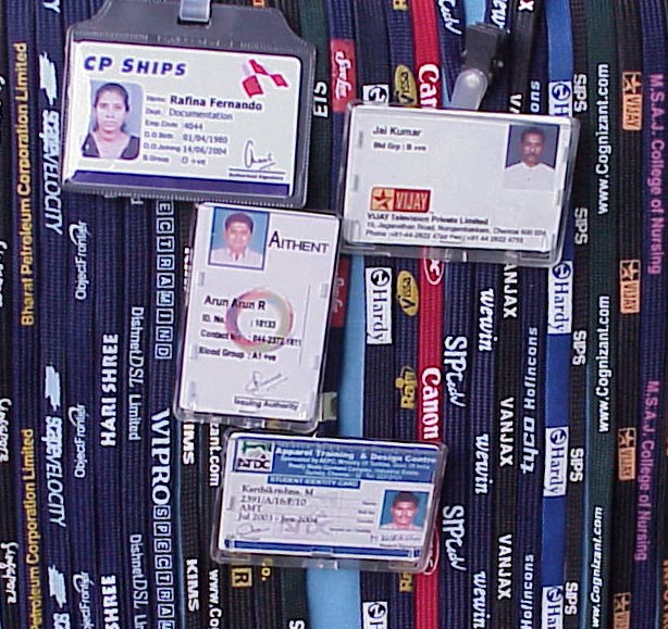 India ID Card Lanyards & Holders