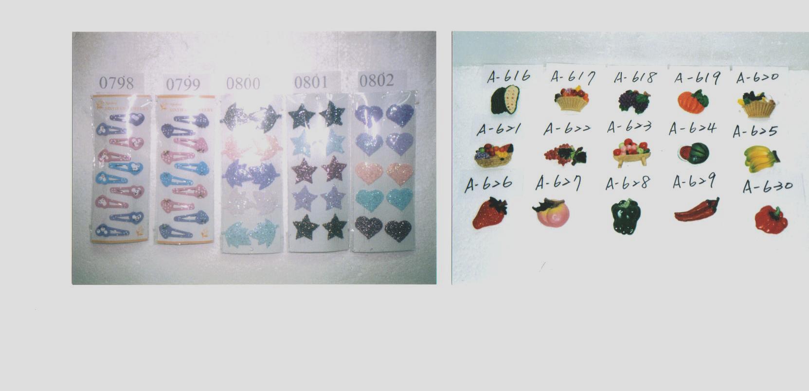 Taiwan Hair Clip And Magnet Memo Holder