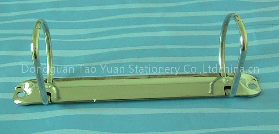 2 D ring clips/ring binder/ring mechansim