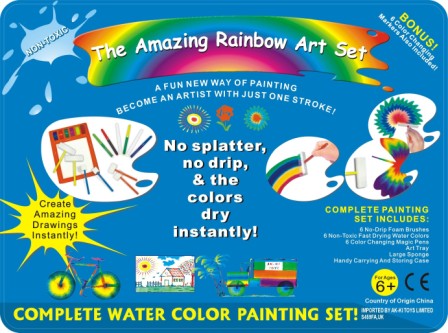 United Kingdom Amazing Rainbow Art Set