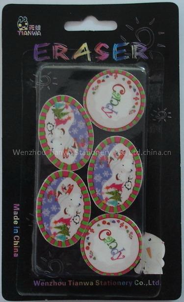 christmas eraser