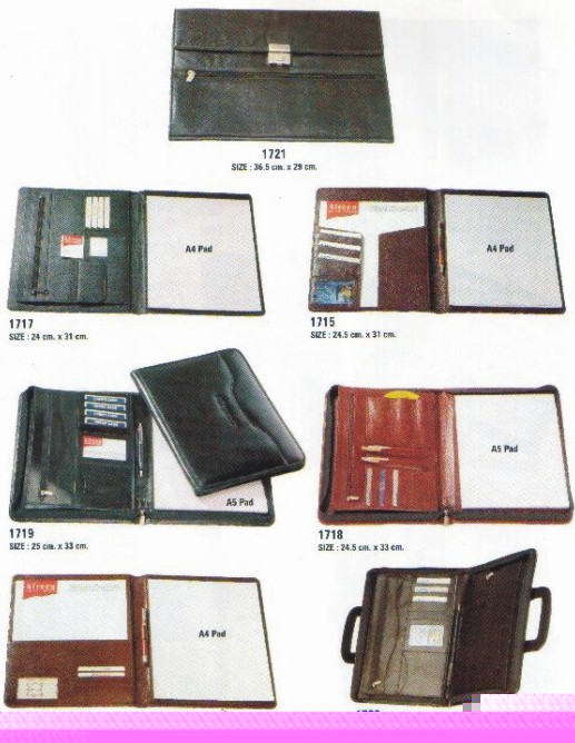 India Leather File Folders