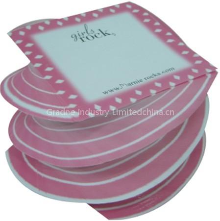 3D Memo Pad Rotary Notepad Shaped Note Pad