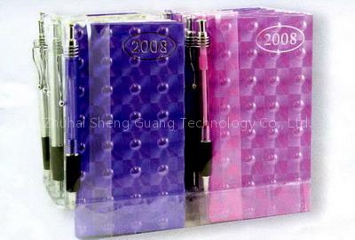 Notebook with PP cover, PP book cover