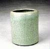 China (Mainland) Round Pencil Vase