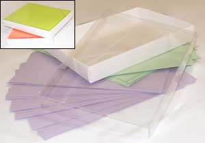 United States A2 White Stationery Box