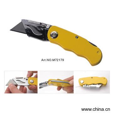 Foldable Lock-Back Utility Knife
