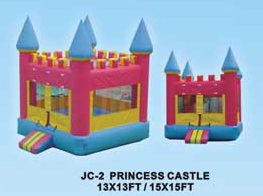 United States Princess Castle Jump Inflatable