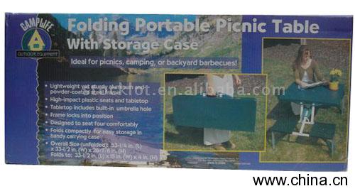 Folding Portable Picnic Table