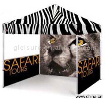 Professional Aluminum Folding Gazebo with Digital Printing