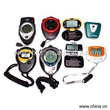 Stopwatch, Pedometer & Compass (CE & RoHS Certified)