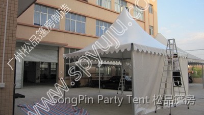 European style 3m by 3m garden gazebo tent